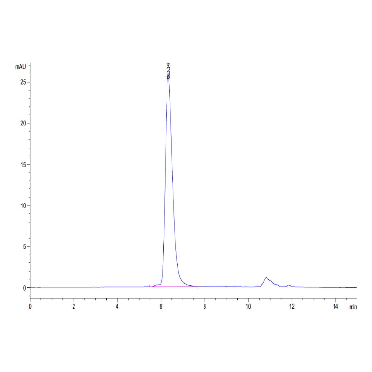 SEC-HPLC - Recombinant Human CD45 Protein (C-terminal His Tag) (A330345) - Antibodies.com