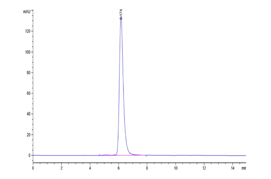 SEC-HPLC - Recombinant Human CD62E Protein (Biotin) (C-terminal His and Avi Tag) (A330372) - Antibodies.com