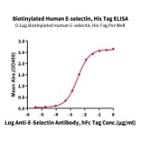 Standard Curve - Recombinant Human CD62E Protein (Biotin) (C-terminal His and Avi Tag) (A330372) - Antibodies.com