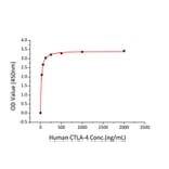 Standard Curve - Recombinant Human CD86 Protein (C-terminal His Tag) (A330413) - Antibodies.com