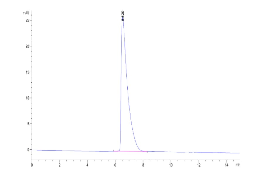 SEC-HPLC - Recombinant Human CEA Protein (Biotin) (C-terminal His and Avi Tag) (A330438) - Antibodies.com