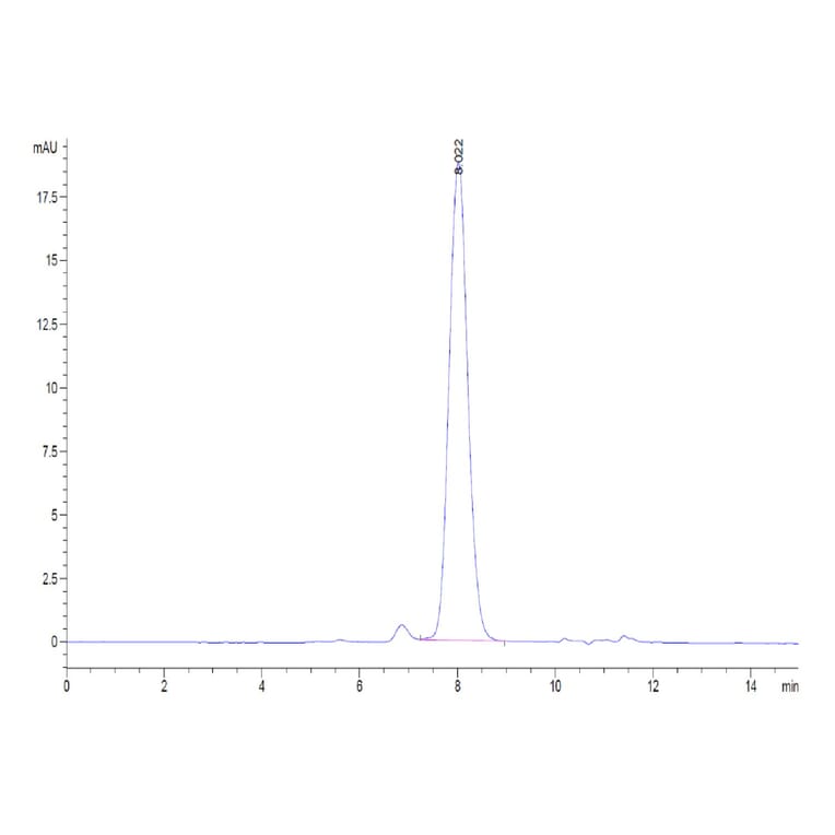 SEC-HPLC - Recombinant Human CTLA4 Protein (Biotin) (C-terminal His and Avi Tag) (A330492) - Antibodies.com