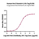 Standard Curve - Recombinant Human ErbB2 Protein (C-terminal His and Avi Tag) (A330591) - Antibodies.com