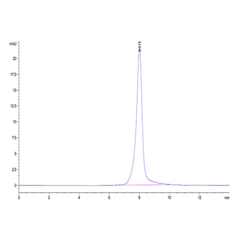 SEC-HPLC - Recombinant Human ErbB3/HER3 Protein (Biotin) (C-terminal His and Avi Tag) (A330594) - Antibodies.com