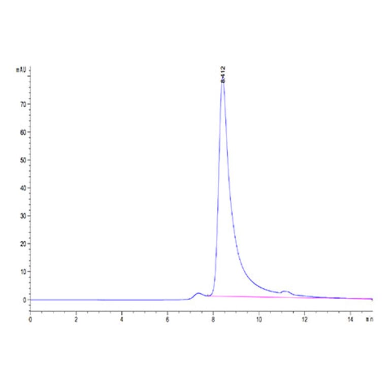 SEC-HPLC - Recombinant Cynomolgus macaque FAP Protein (N-terminal His Tag) (A330609) - Antibodies.com