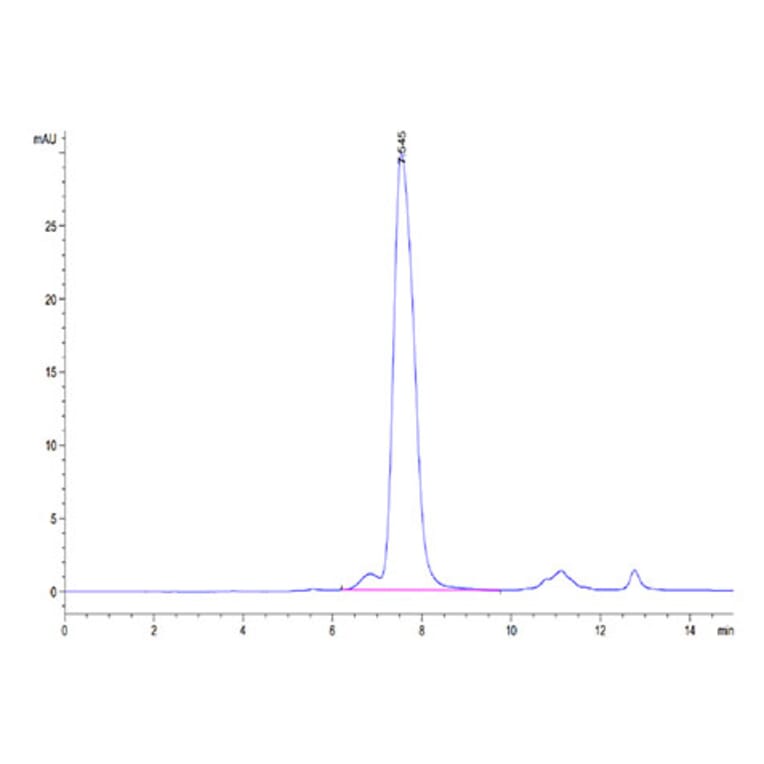 SEC-HPLC - Recombinant Human FGFR2 Protein (C-terminal His Tag) (A330640) - Antibodies.com