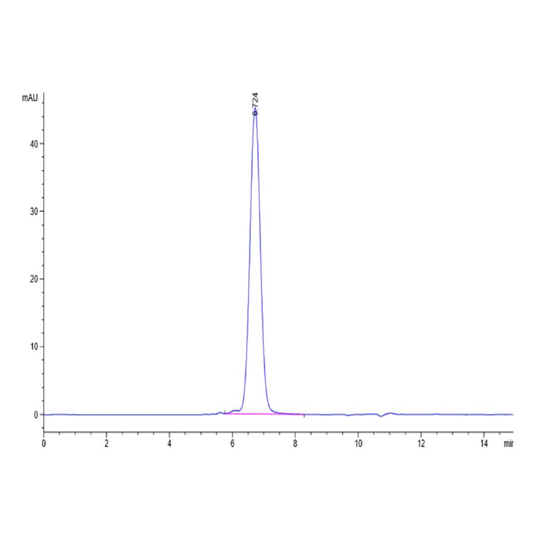 SEC-HPLC - Recombinant Human FGFR3 Protein (Biotin) (C-terminal His and Avi Tag) (A330645) - Antibodies.com