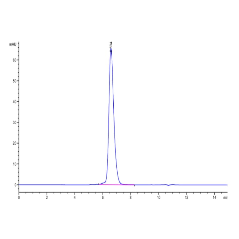 SEC-HPLC - Recombinant Human FGFR3 Protein (C-terminal His and Avi Tag) (A330651) - Antibodies.com
