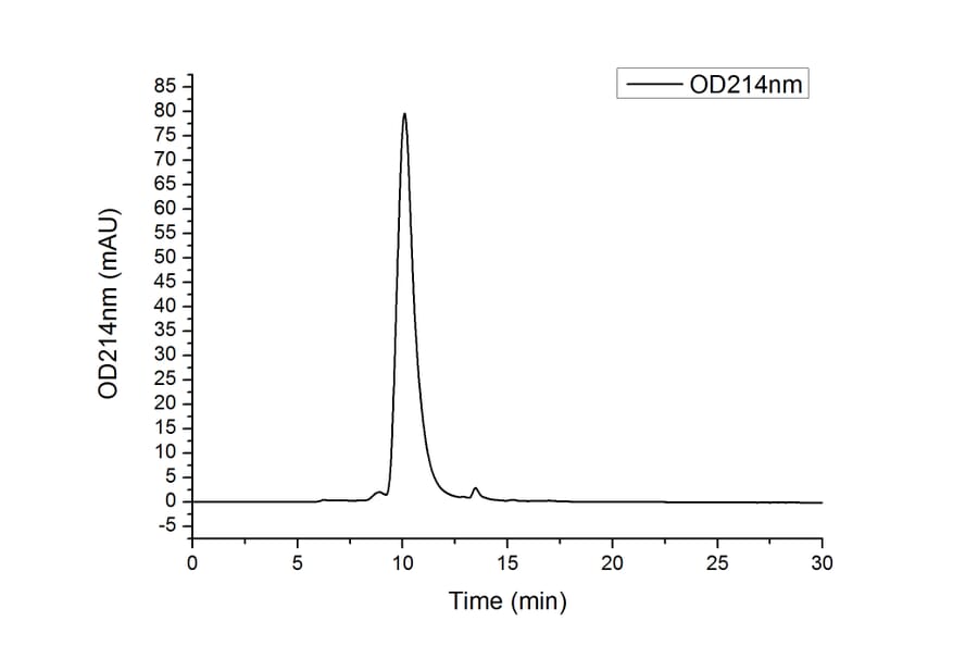 SEC-HPLC - Recombinant Human IFNGR1 Protein (C-terminal His Tag) (A330769) - Antibodies.com
