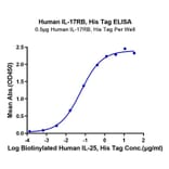 Standard Curve - Recombinant Human IL-17RB Protein (C-terminal His Tag) (A330836) - Antibodies.com