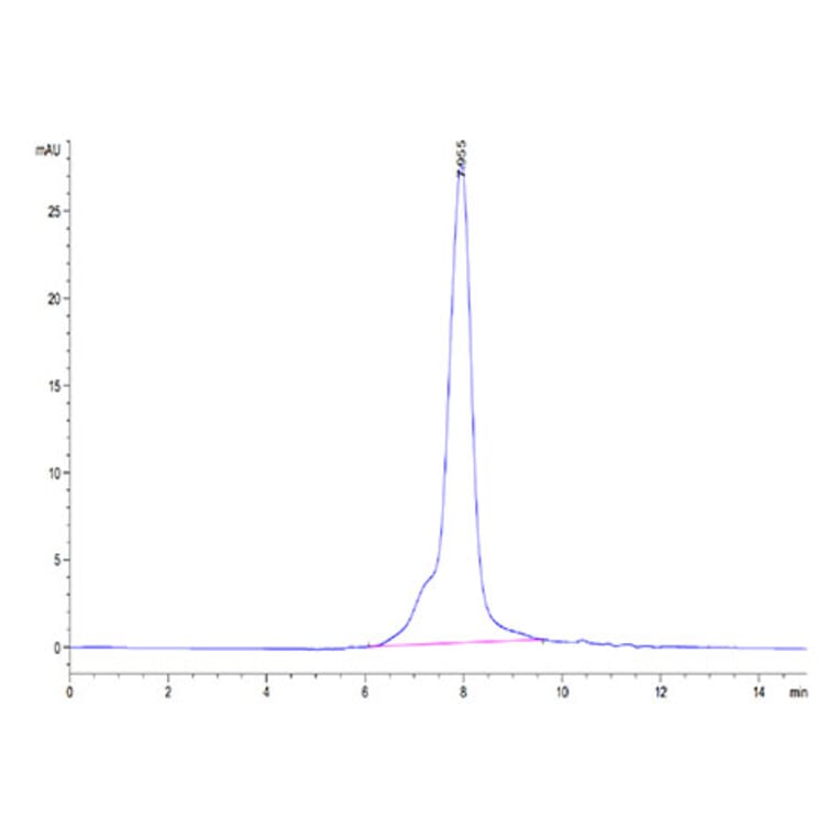 SEC-HPLC - Recombinant Human IL-31RA Protein (C-terminal His Tag) (A330890) - Antibodies.com