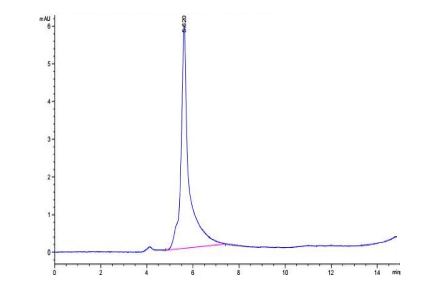 SEC-HPLC - Recombinant Human ILT-4 Protein (C-terminal Mouse Fc Tag) (A330938) - Antibodies.com