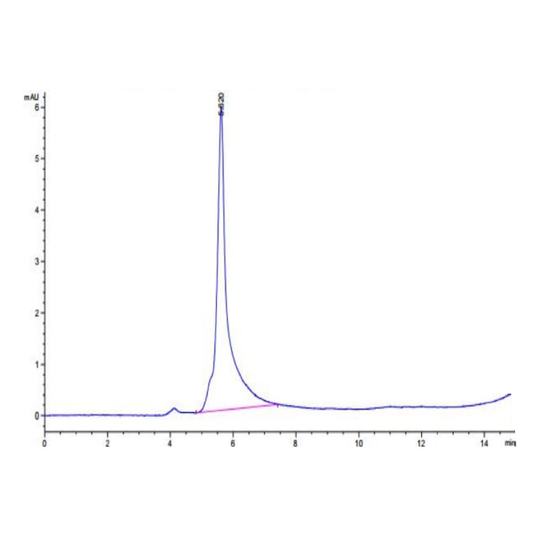SEC-HPLC - Recombinant Human ILT-4 Protein (C-terminal Mouse Fc Tag) (A330938) - Antibodies.com