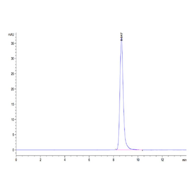 SEC-HPLC - Recombinant Human LRG1 Protein (C-terminal His Tag) (A331022) - Antibodies.com