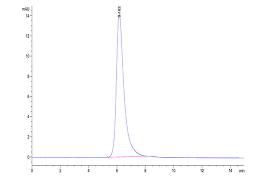 SEC-HPLC - Recombinant Cynomolgus macaque Mesothelin Protein (C-terminal Human Fc Tag) (A331047) - Antibodies.com