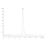 SEC-HPLC - Recombinant Human Mesothelin Protein (Biotin) (C-terminal His and Avi Tag) (A331049) - Antibodies.com