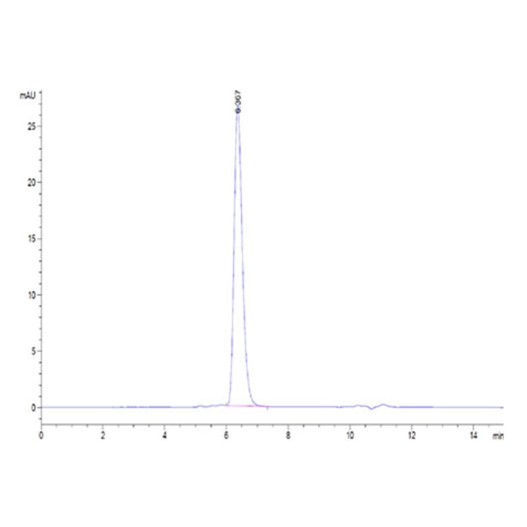 SEC-HPLC - Recombinant Human Notch2 Protein (Biotin) (C-terminal His and Avi Tag) (A331116) - Antibodies.com