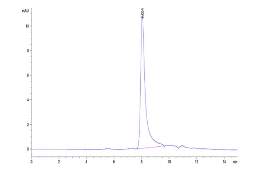SEC-HPLC - Recombinant Human Oncostatin M/OSM Protein (Biotin) (C-terminal His and Avi Tag) (A331127) - Antibodies.com