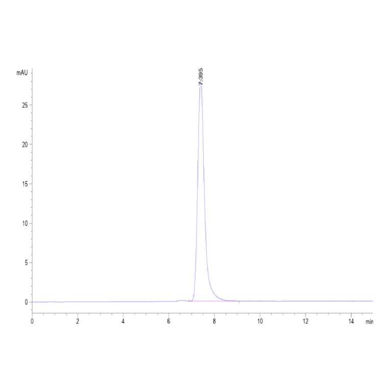 SEC-HPLC - Recombinant Human PD-L1 Protein (C-terminal Human Fc Tag) (A331159) - Antibodies.com