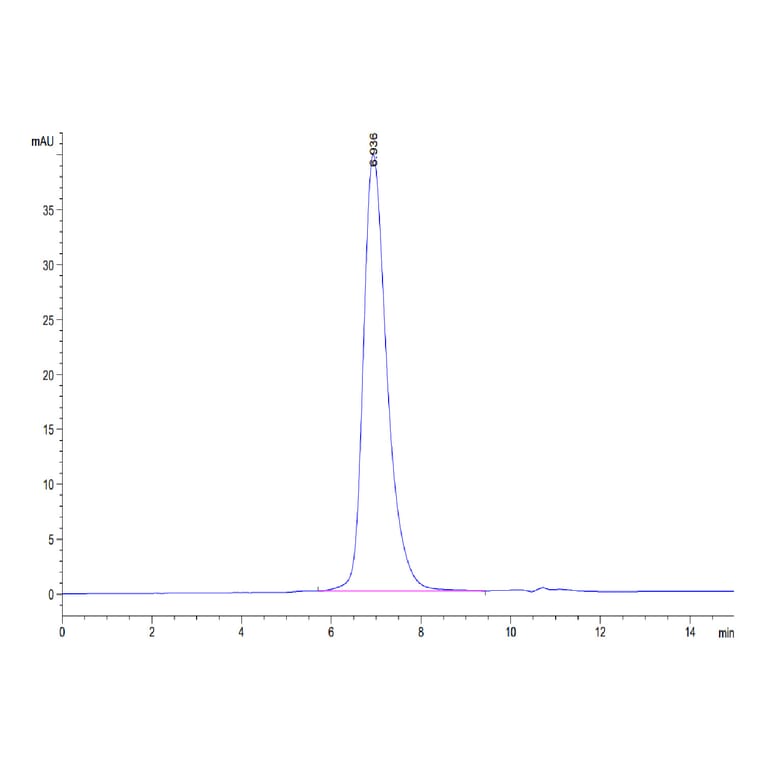 SEC-HPLC - Recombinant Human Poliovirus Receptor/PVR Protein (Biotin) (C-terminal His and Avi Tag) (A331182) - Antibodies.com