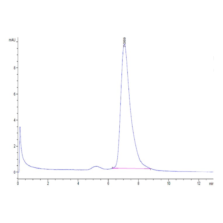 SEC-HPLC - Recombinant Human Poliovirus Receptor/PVR Protein (C-terminal His and Avi Tag) (A331183) - Antibodies.com
