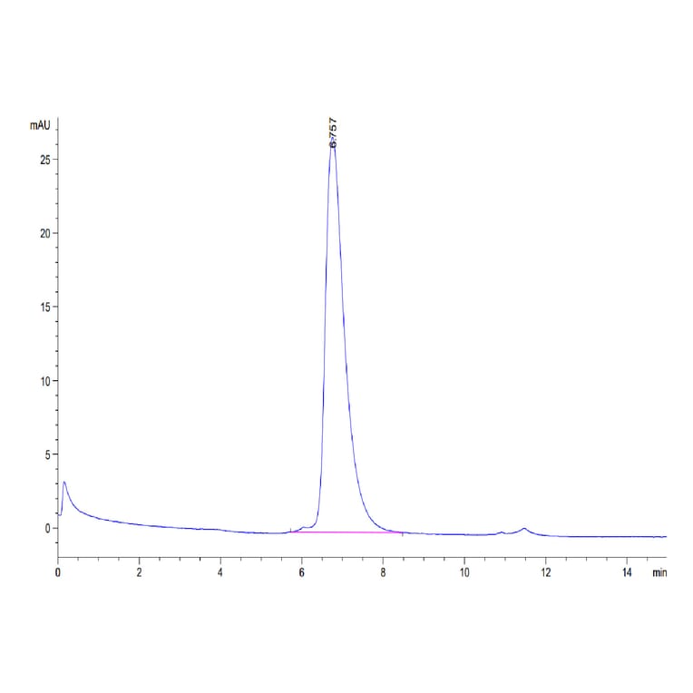 SEC-HPLC - Recombinant Human PVRL1 Protein (Biotin) (C-terminal His and Avi Tag) (A331202) - Antibodies.com