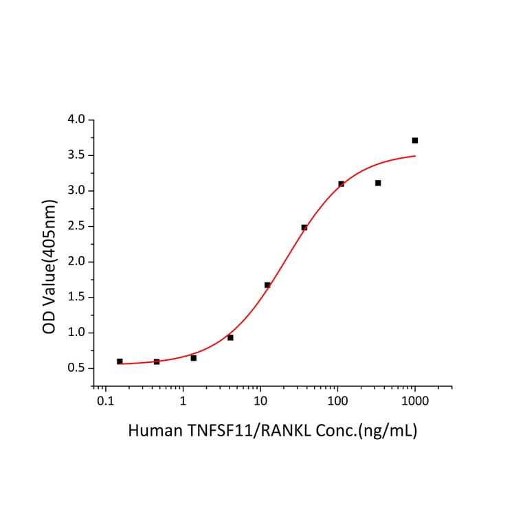 ICC - Recombinant Human RANKL Protein (N-terminal His Tag) (A331210) - Antibodies.com