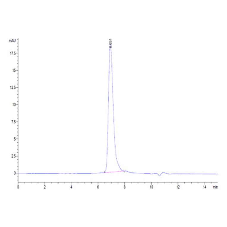 SEC-HPLC - Recombinant Human Repulsive Guidance Molecule A Protein (Biotin) (C-terminal His and Avi Tag) (A331220) - Antibodies.com