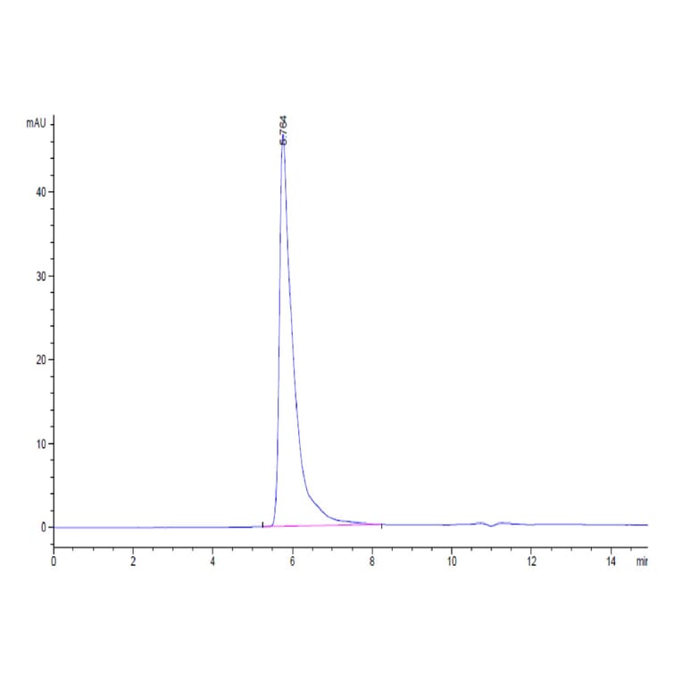 SEC-HPLC - Recombinant Human SIGLEC8 Protein (C-terminal Human Fc Tag) (A331268) - Antibodies.com