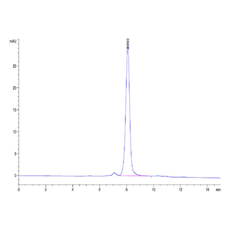 SEC-HPLC - Recombinant Human SIRP alpha Protein (Biotin) (C-terminal His and Avi Tag) (A331273) - Antibodies.com