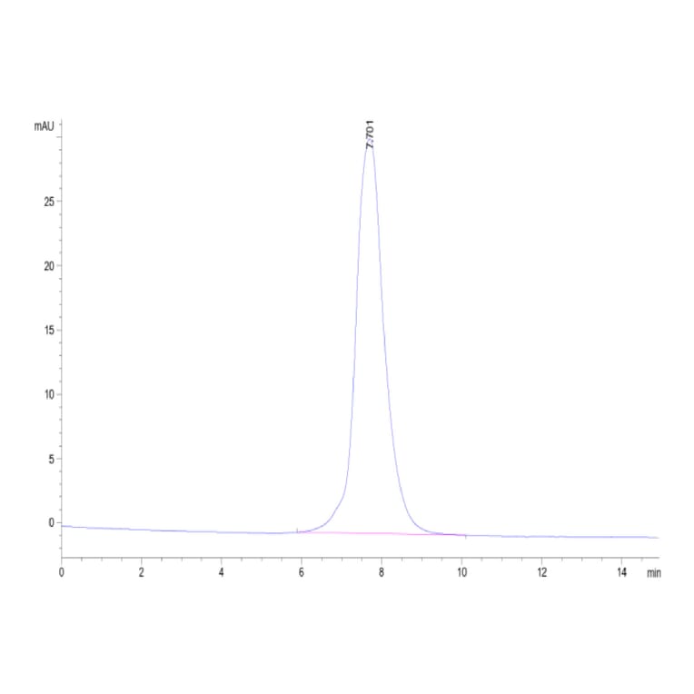 SEC-HPLC - Recombinant Human soluble IL2 Receptor beta Protein (C-terminal Human Fc Tag) (A331287) - Antibodies.com