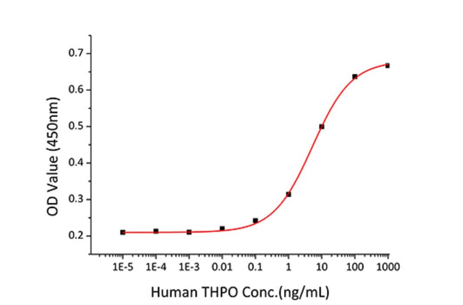 Proliferation Assay - Recombinant Human Thrombopoietin Protein (C-terminal His Tag) (A331323) - Antibodies.com