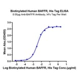 Standard Curve - Recombinant Human TNFRSF13C Protein (Biotin) (C-terminal His and Avi Tag) (A331347) - Antibodies.com