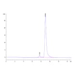 SEC-HPLC - Recombinant Human TRAP/CD40L Protein (Biotin) (N-terminal His and Flag Tag) (A331367) - Antibodies.com