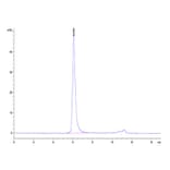 SEC-HPLC - Recombinant Human VEGF Receptor 2 Protein (Biotin) (C-terminal His and Avi Tag) (A331410) - Antibodies.com