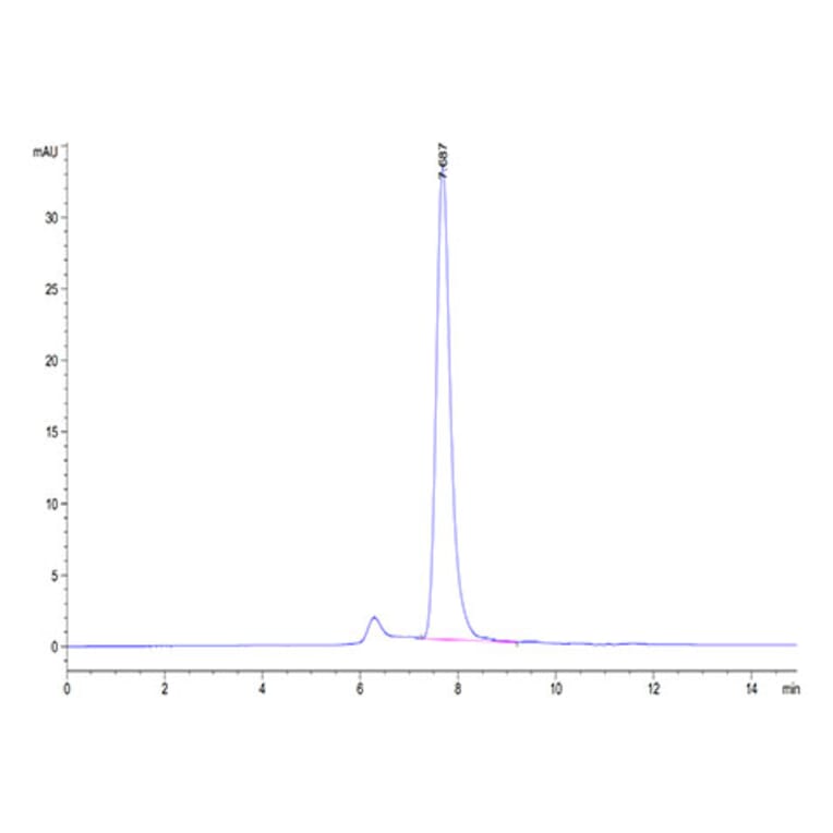 SEC-HPLC - Recombinant Cynomolgus macaque B7-H3 Protein (C-terminal His Tag) (A331478) - Antibodies.com