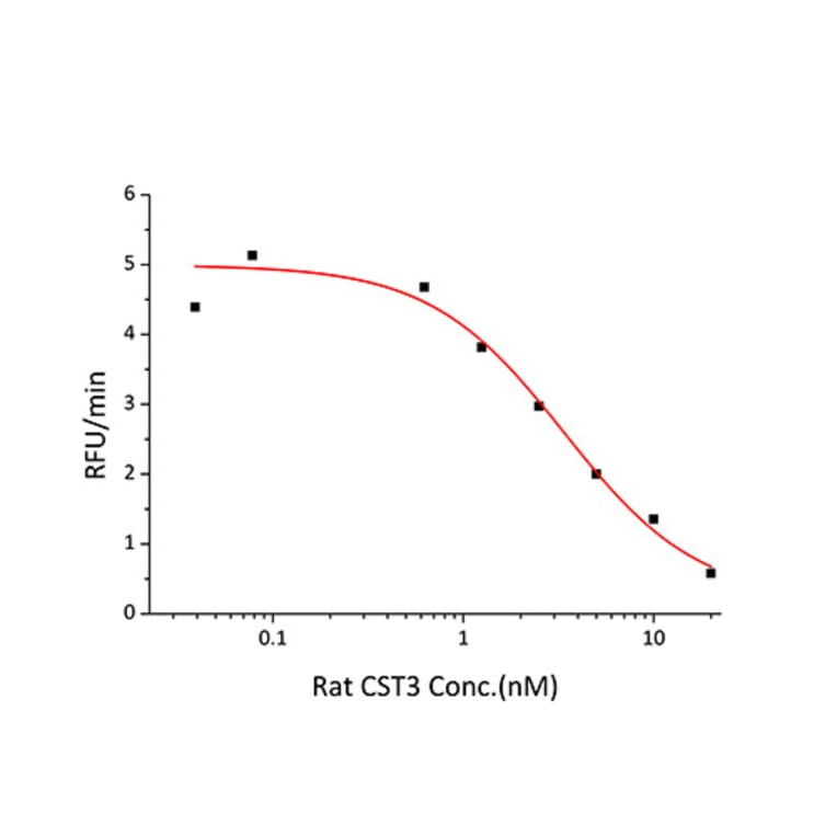 Enzyme inhibition assay - Recombinant Rat Cystatin C Protein (C-terminal His Tag) (A331555) - Antibodies.com