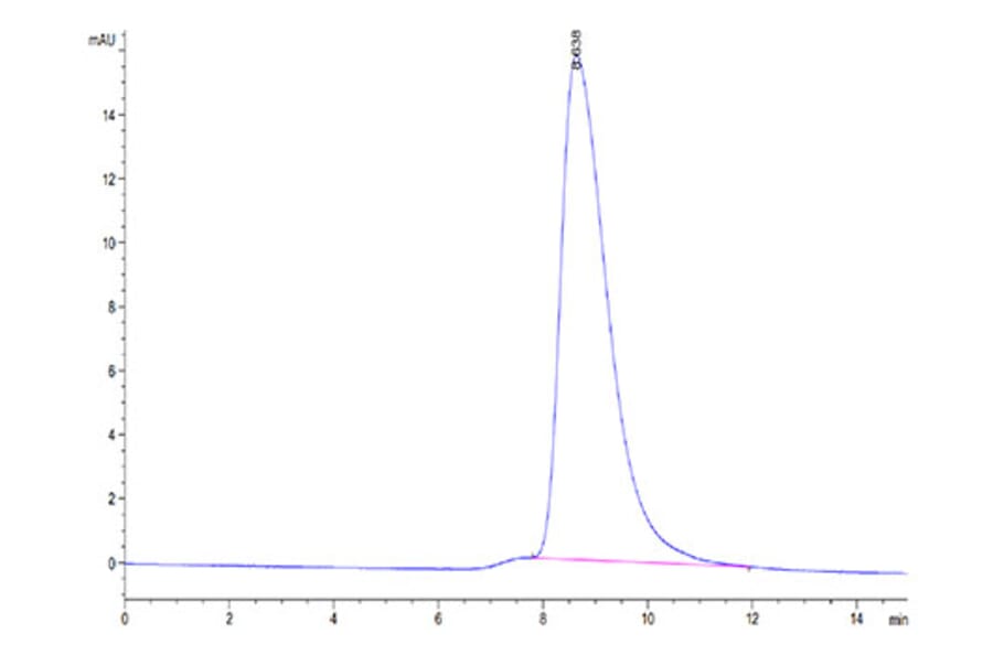 SEC-HPLC - Recombinant Cynomolgus macaque CD32A Protein (C-terminal His Tag) (A331579) - Antibodies.com