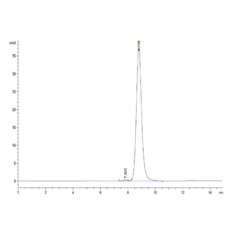 SEC-HPLC - Recombinant Human CD16a Protein (C-terminal Mouse Fc Tag) (A331584) - Antibodies.com