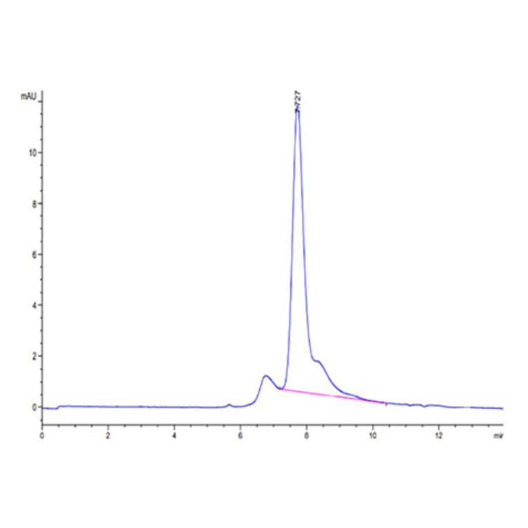 SEC-HPLC - Recombinant Mouse Latent TGF beta 1 Protein (Biotin) (N-terminal His and Avi Tag) (A331608) - Antibodies.com