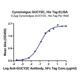 Standard Curve - Recombinant Cynomolgus macaque GUCY2C Protein (C-terminal His Tag) (A331617) - Antibodies.com