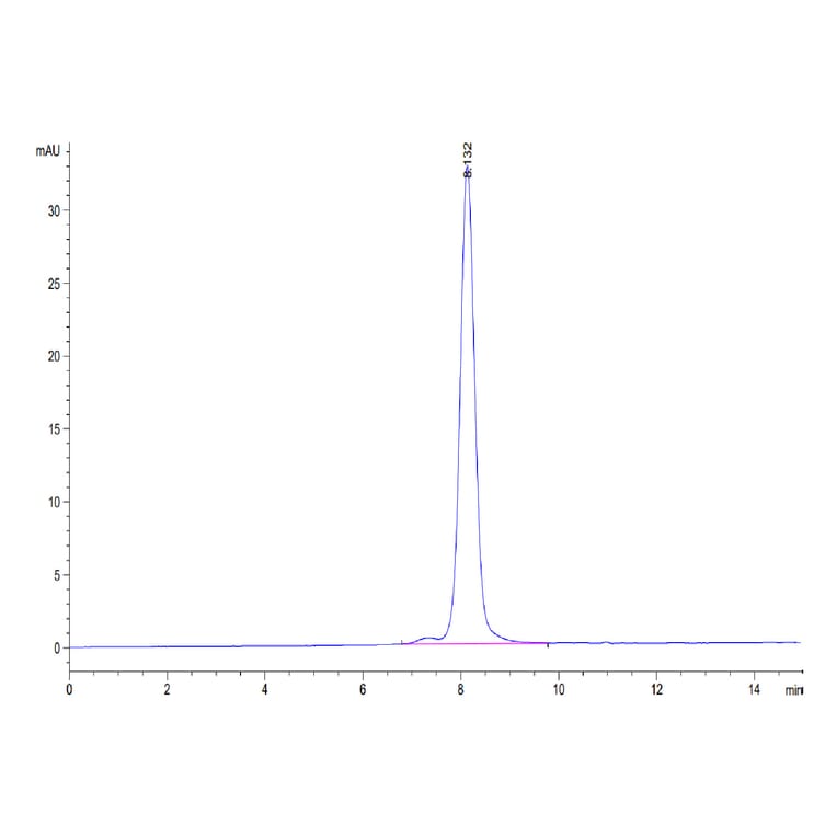 SEC-HPLC - Recombinant Human EGFR Protein (C-terminal His and Avi Tag) (A331622) - Antibodies.com