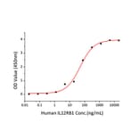 Standard Curve - Recombinant Mouse IL-12B Protein (A331663) - Antibodies.com