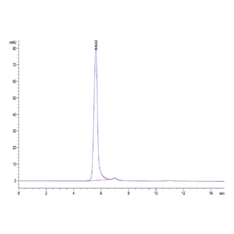 SEC-HPLC - Recombinant Mouse IFNAR1 Protein (C-terminal Human Fc Tag) (A331707) - Antibodies.com