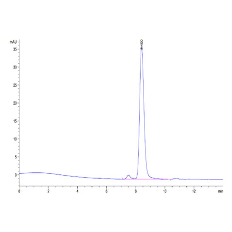 SEC-HPLC - Recombinant Mouse CD4 Protein (C-terminal His Tag) (A331723) - Antibodies.com