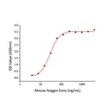Standard Curve - Recombinant Mouse Noggin Protein (C-terminal His Tag) (A331774) - Antibodies.com