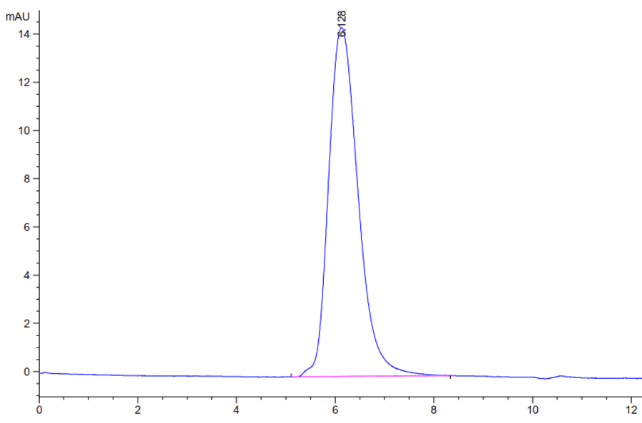 SEC-HPLC - Recombinant SARS-CoV Spike RBD Protein (C-terminal His and Avi Tag) (A331817) - Antibodies.com