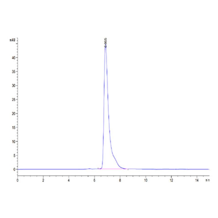 SEC-HPLC - Recombinant Mouse SLAMF6 Protein (C-terminal Human Fc Tag) (A331869) - Antibodies.com