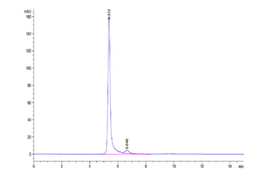 SEC-HPLC - Recombinant Human AFP + HLA-A*02:01 Protein (C-terminal His and Avi Tag) (A331873) - Antibodies.com