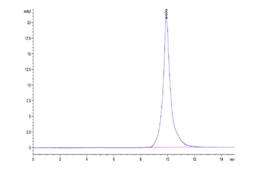 SEC-HPLC - Recombinant Mouse BCMA Protein (C-terminal His and Avi Tag) (A331889) - Antibodies.com